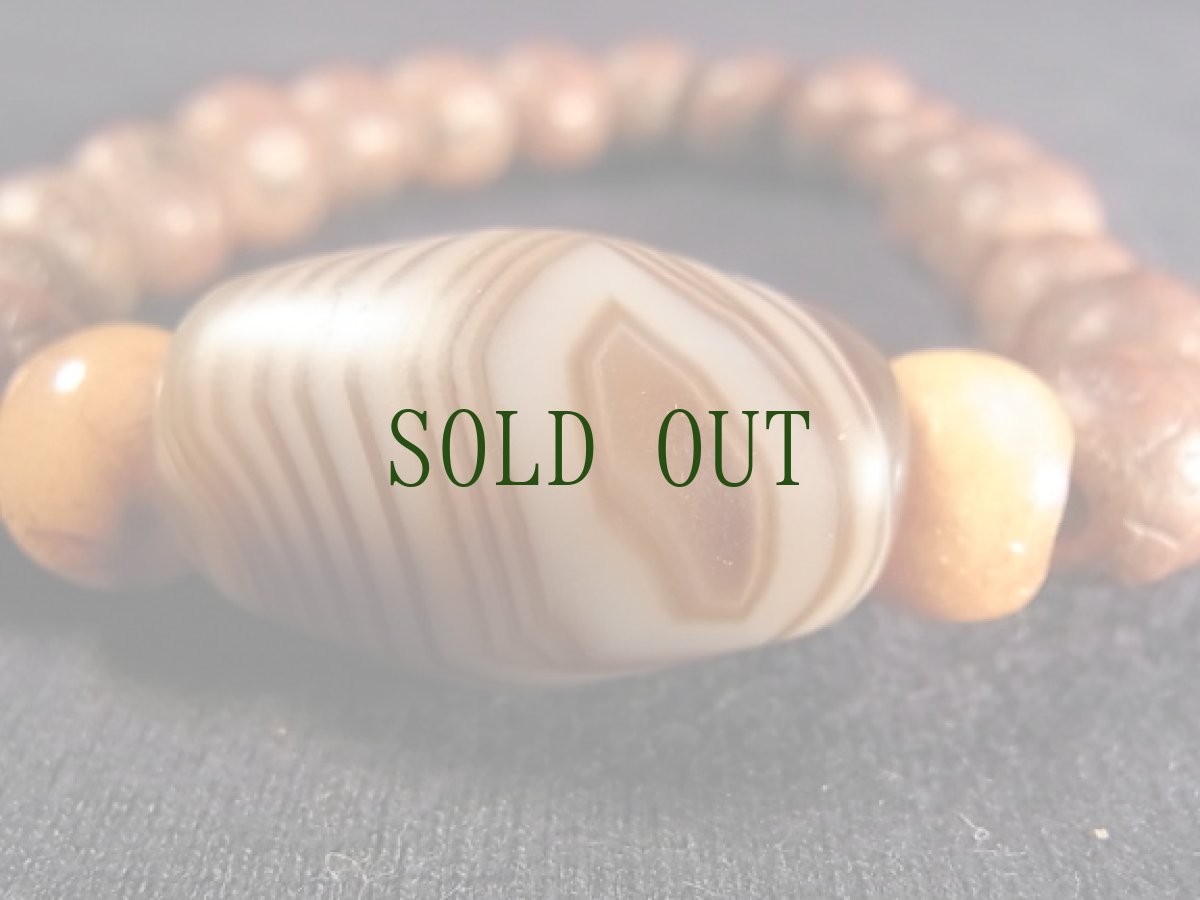 画像3: チベタンアンティークMALA（腕輪念珠） (3)