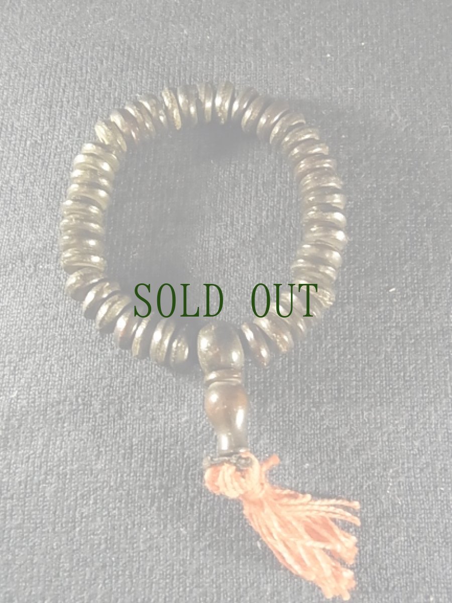 画像2: チベットヤクの骨の腕輪念珠 (2)