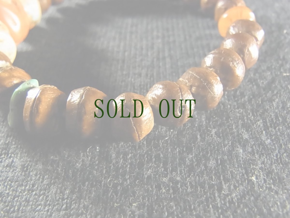 画像5: アンティークチベタンコーラル(山珊瑚)と鳳眼菩提樹のブレスレット (5)