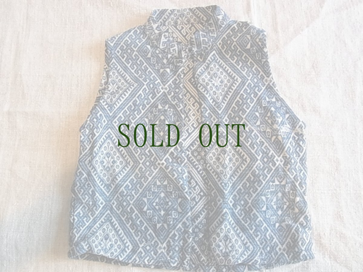 画像2: 貴州省トン族　子供用ベスト (2)