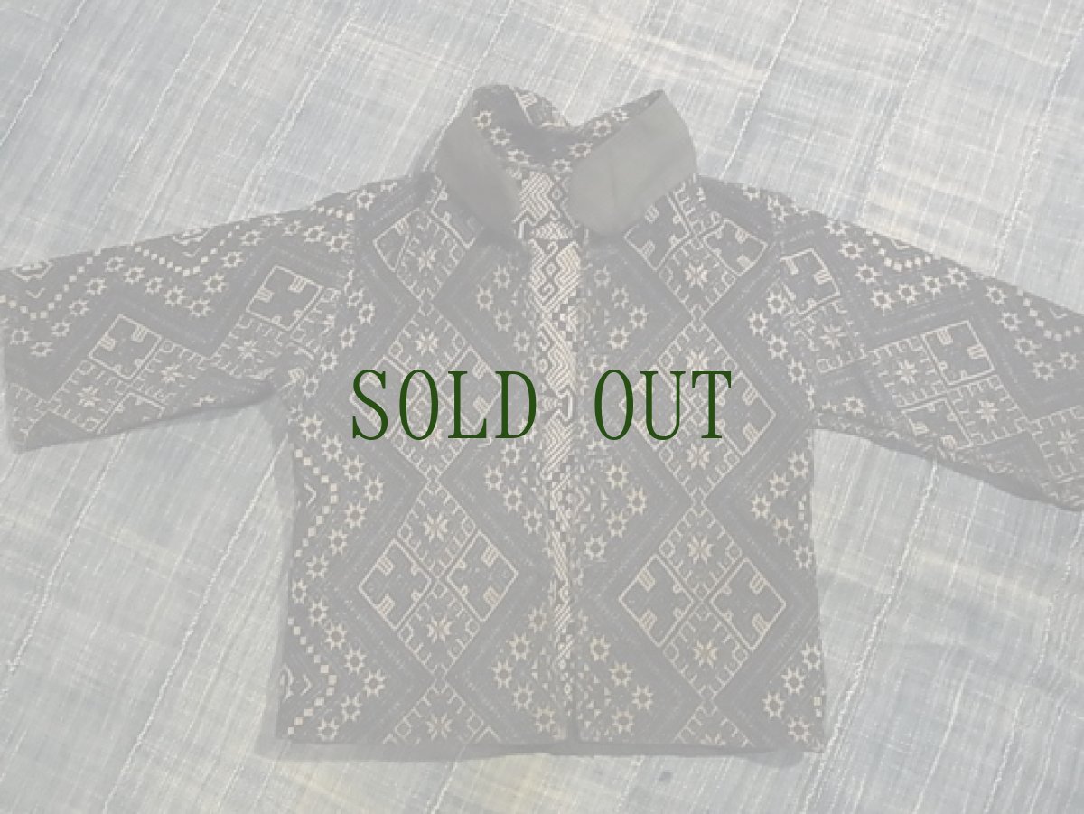 画像3: 貴州省トン族　刺し子刺繍　　子供用ジャケット (3)