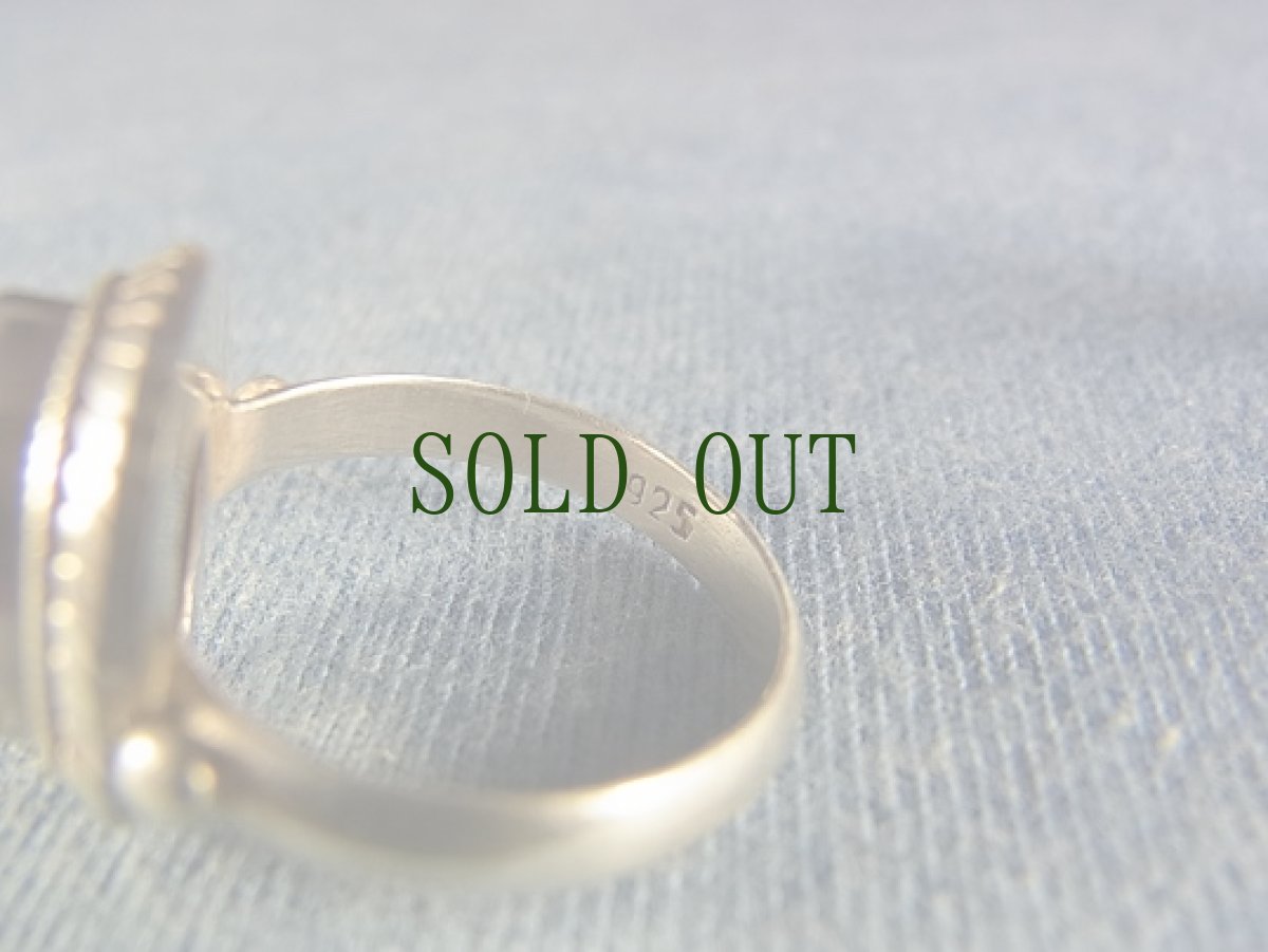 画像5: ルビー（紅宝石）のシルバーリング　10号 (5)