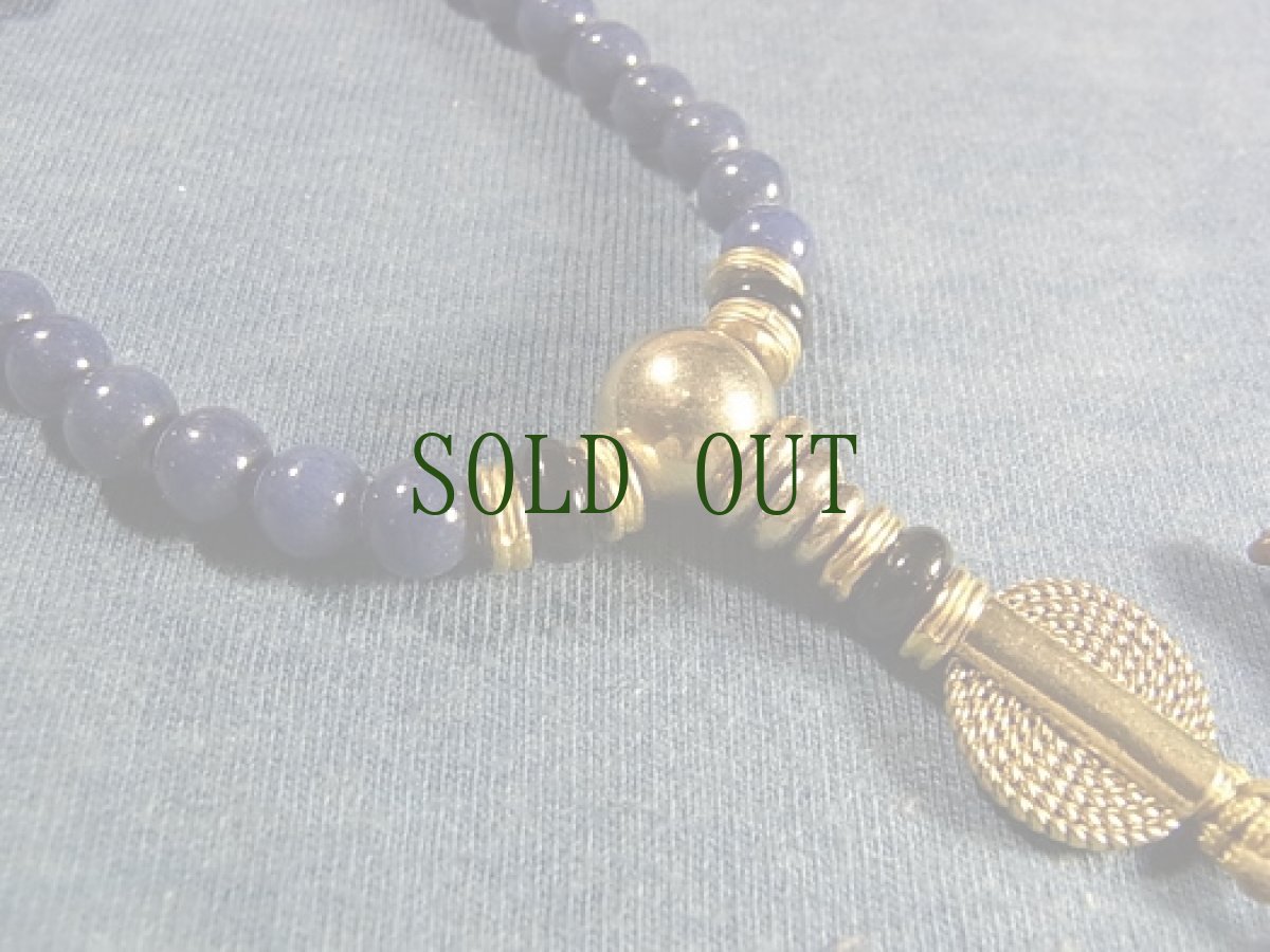 画像4: ラピスラズリの108玉御数珠(チベタン MALA ) (4)