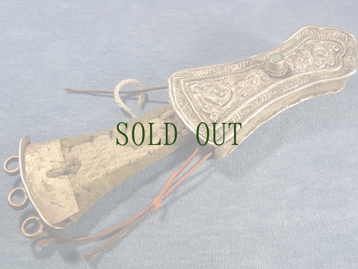 画像3: チベットの銀細工・装身具(裁縫具入れ)　アンティーク (3)