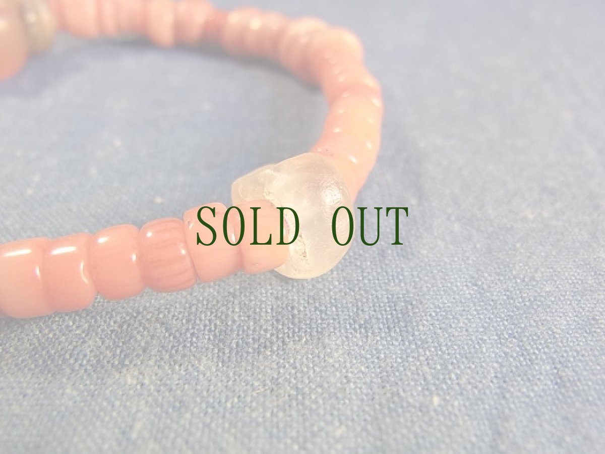 画像4: Pema Raka (ペマラカ)と珊瑚、発掘クリスタルのチベタンブレスレット (4)