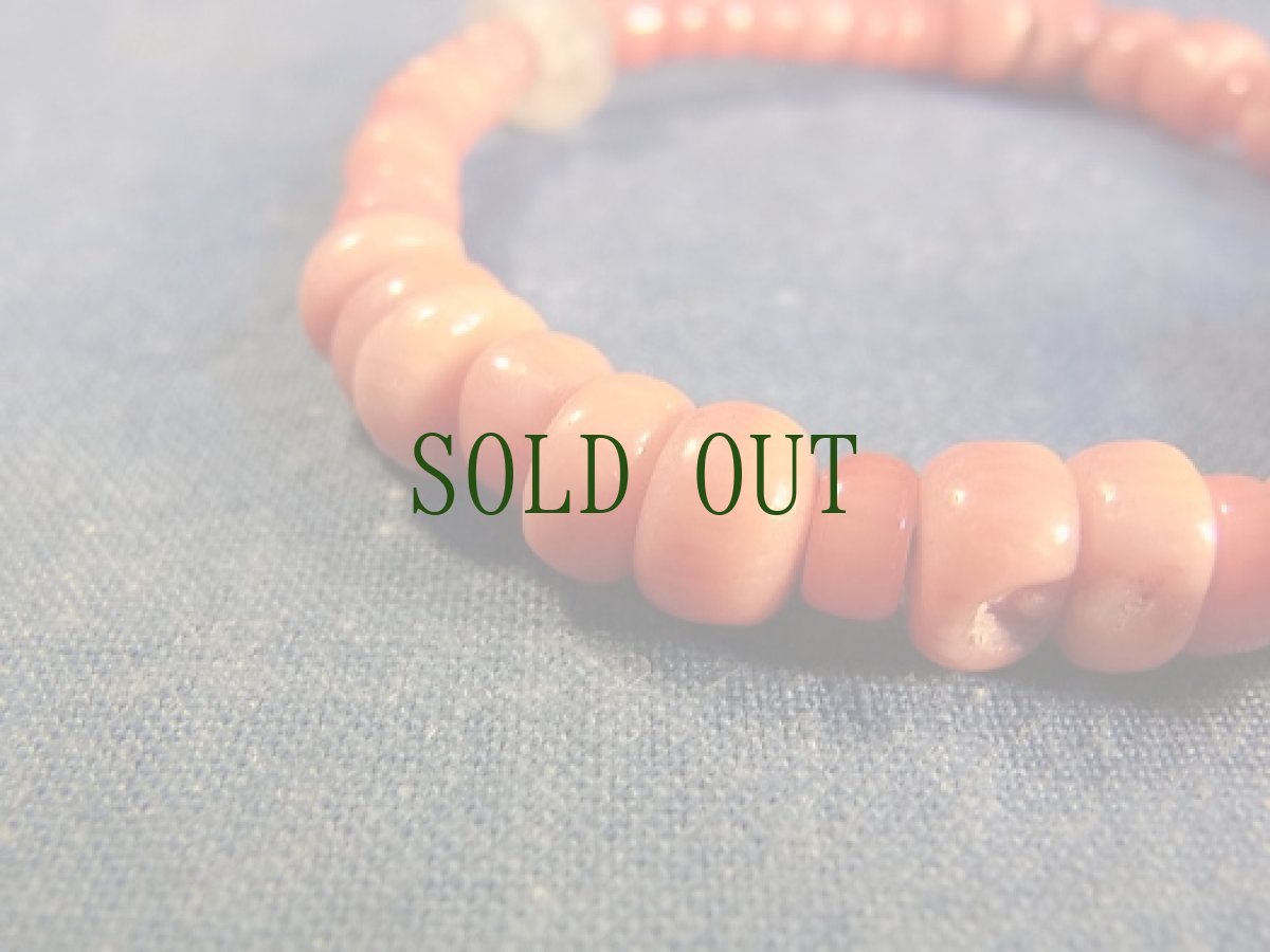 画像5: Pema Raka (ペマラカ)と珊瑚、発掘クリスタルのチベタンブレスレット (5)