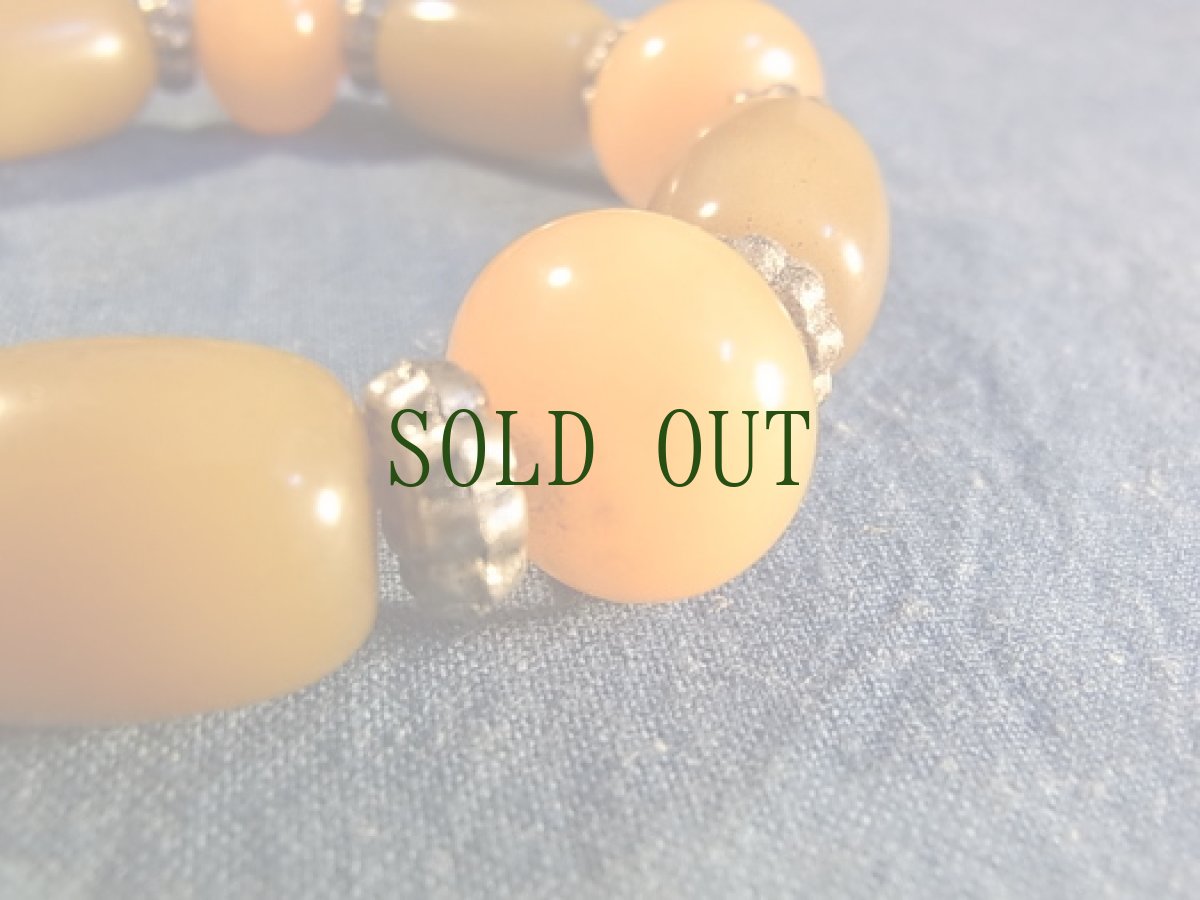 画像4: コーバル琥珀のチベタンブレスレット (4)