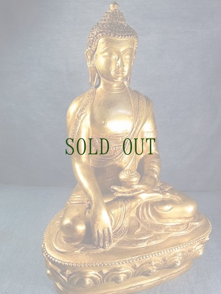 画像2: 釈迦如来（釈迦牟尼仏陀・ブッダ）　鍍金仏 (2)