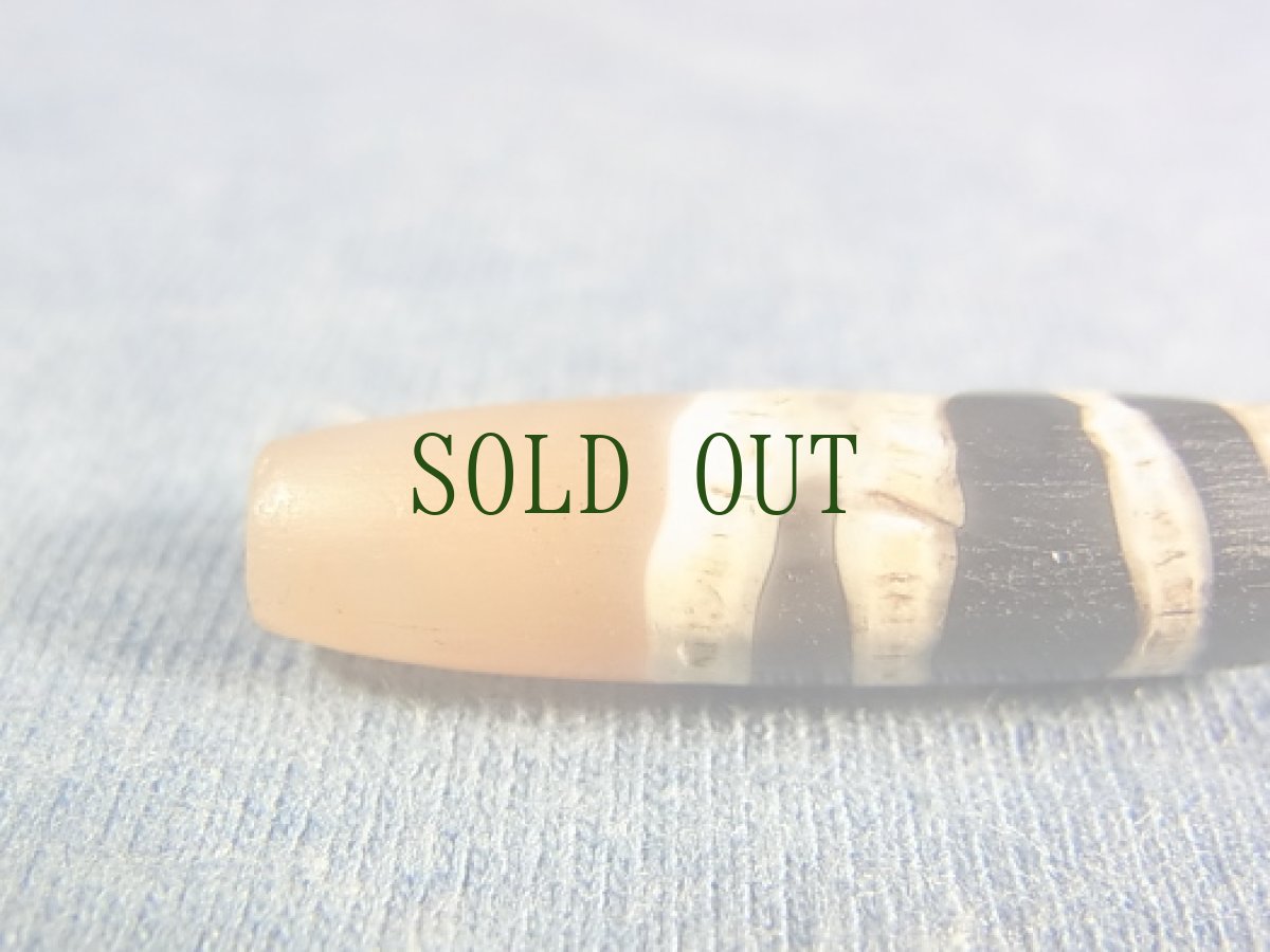 画像4: 古代ジービーズ（チベット天珠）　チョンジー (4)