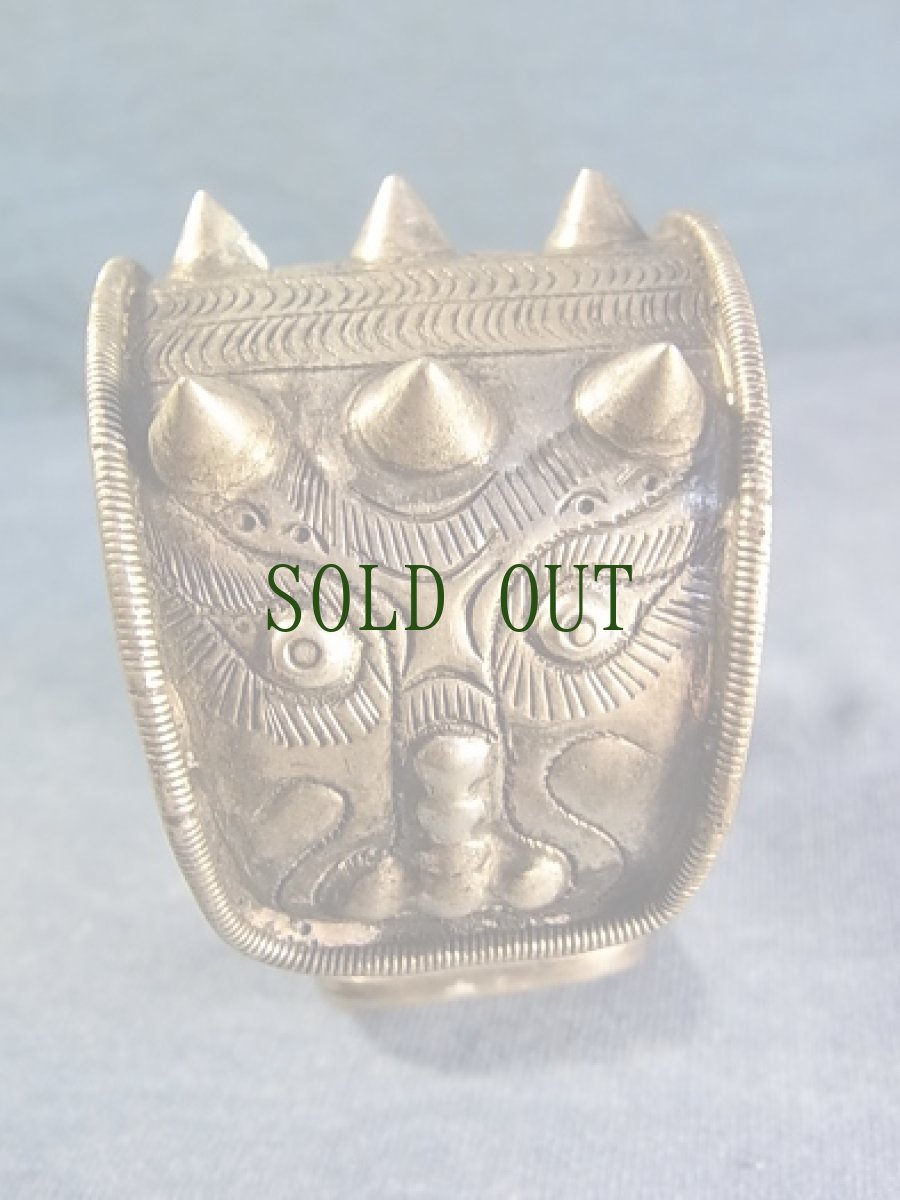 画像4: 貴州ミャオ族のシルバーバングル(ミャオ銀) (4)