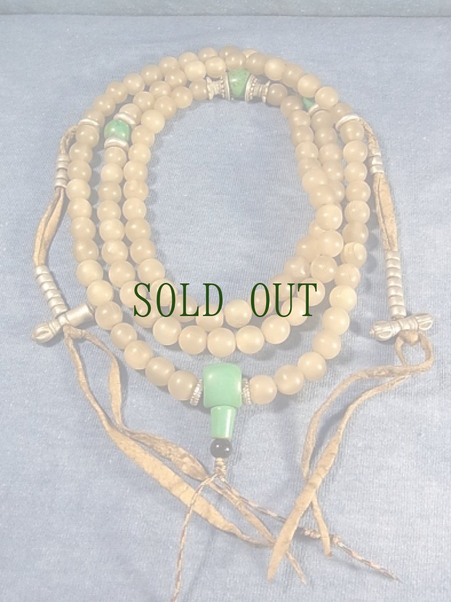 画像3: チベットの108玉数珠アンティーク　(Antique Tibetan Mala ) (3)