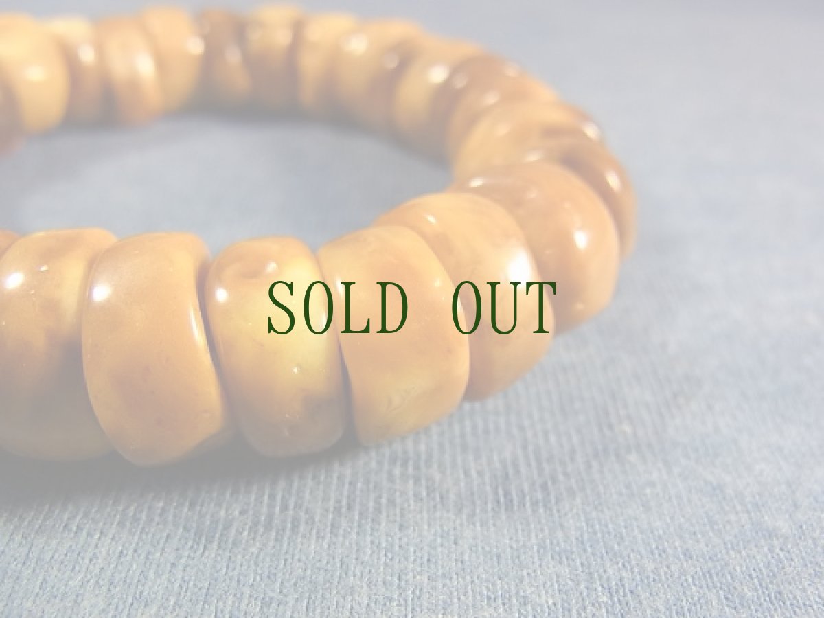 画像4: 琥珀のブレスレット　(チベタンアンバー) (4)