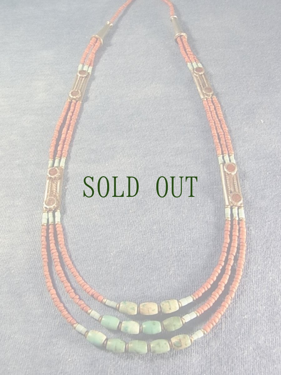 画像5: ターコイズのチベタンネックレス (5)