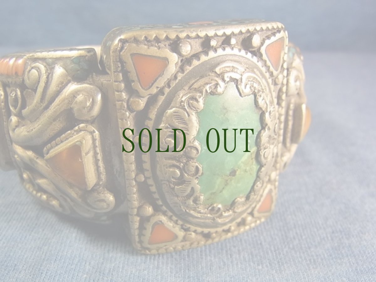 画像5: チベタン・シルバーバングル (5)