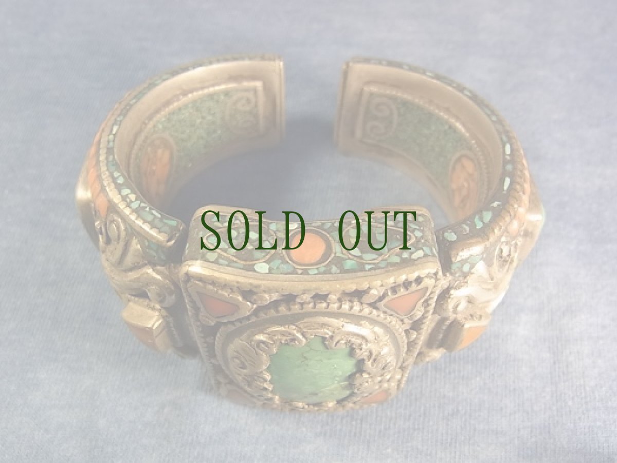 画像4: チベタン・シルバーバングル (4)