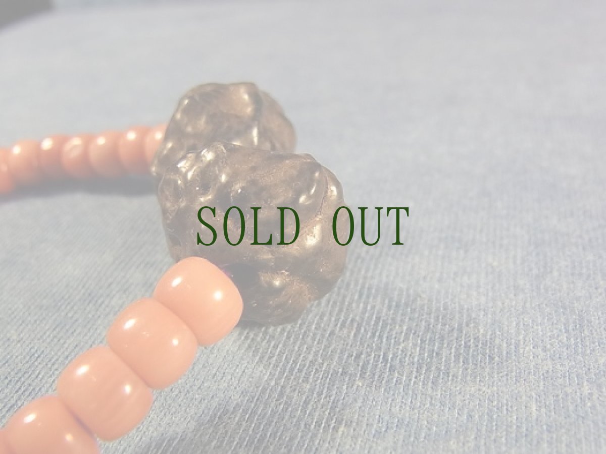 画像2: 鬼顔菩提樹（gui lian）と珊瑚のブレスレット (2)