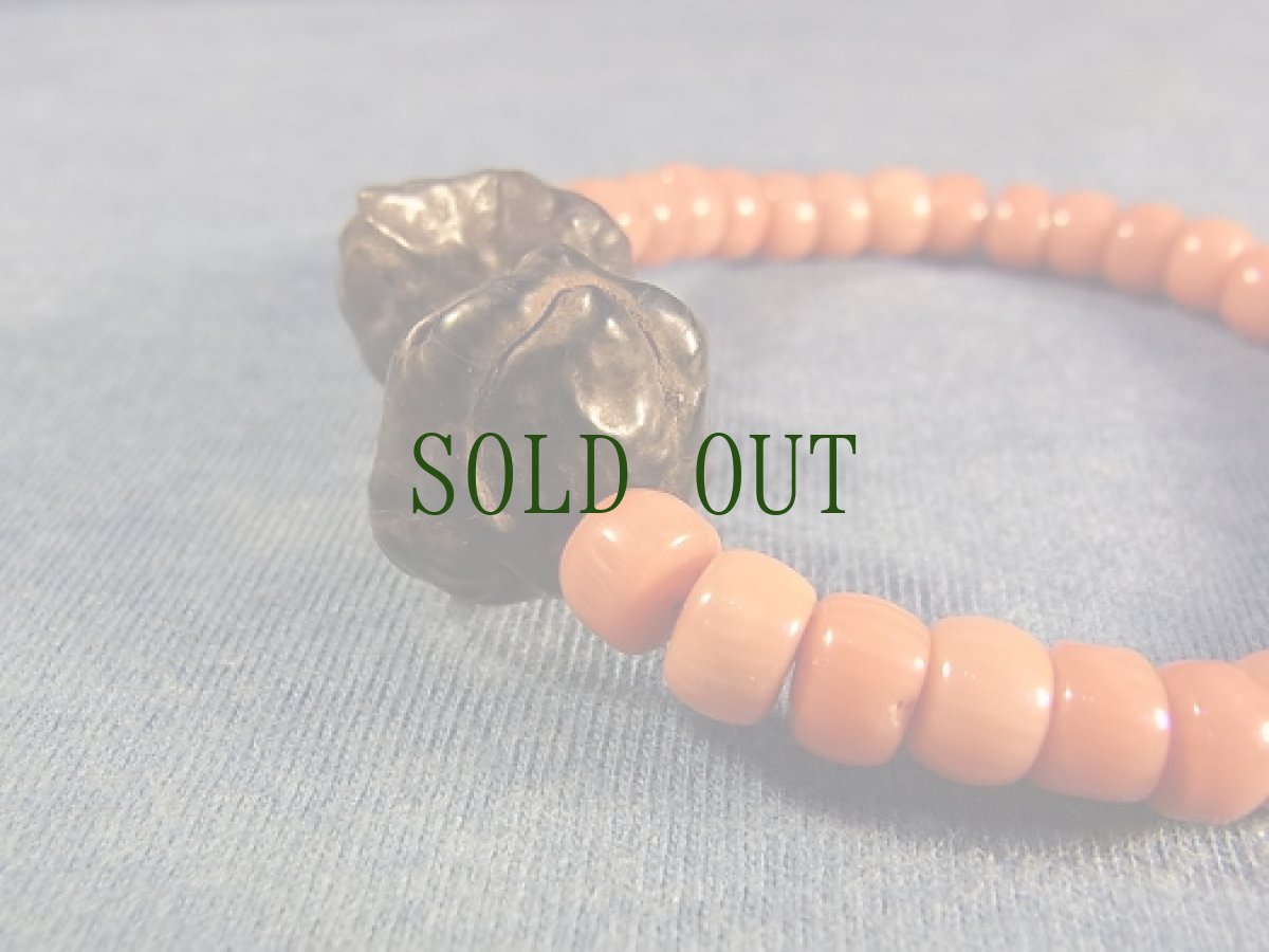 画像3: 鬼顔菩提樹（gui lian）と珊瑚のブレスレット (3)