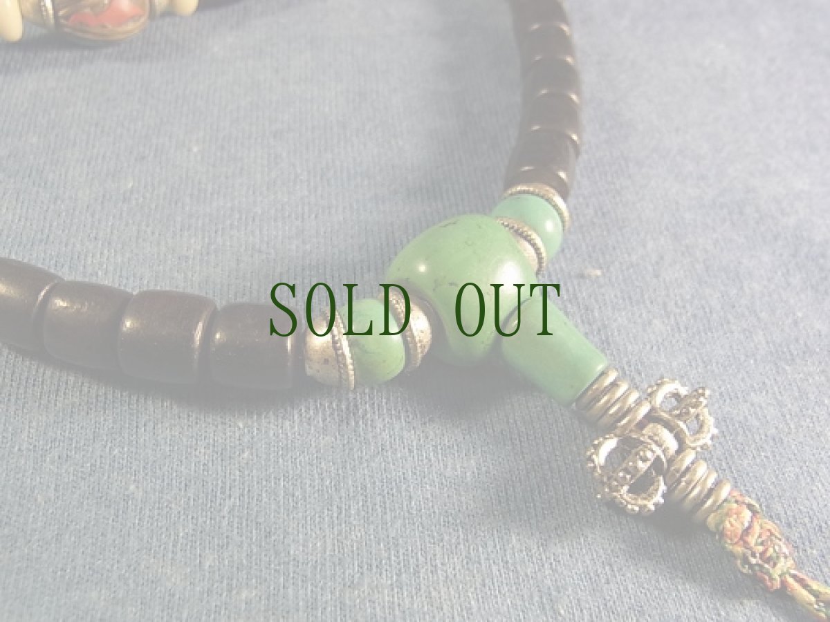 画像3: 老紫檀の108玉御数珠(チベタンローズウッド MALA ) (3)