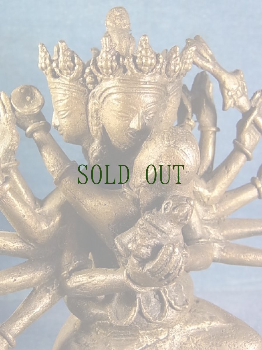 画像3: 四面十二臂持金剛歓喜仏　（金剛ウンカラ・ヤブユム）　アンティーク (3)