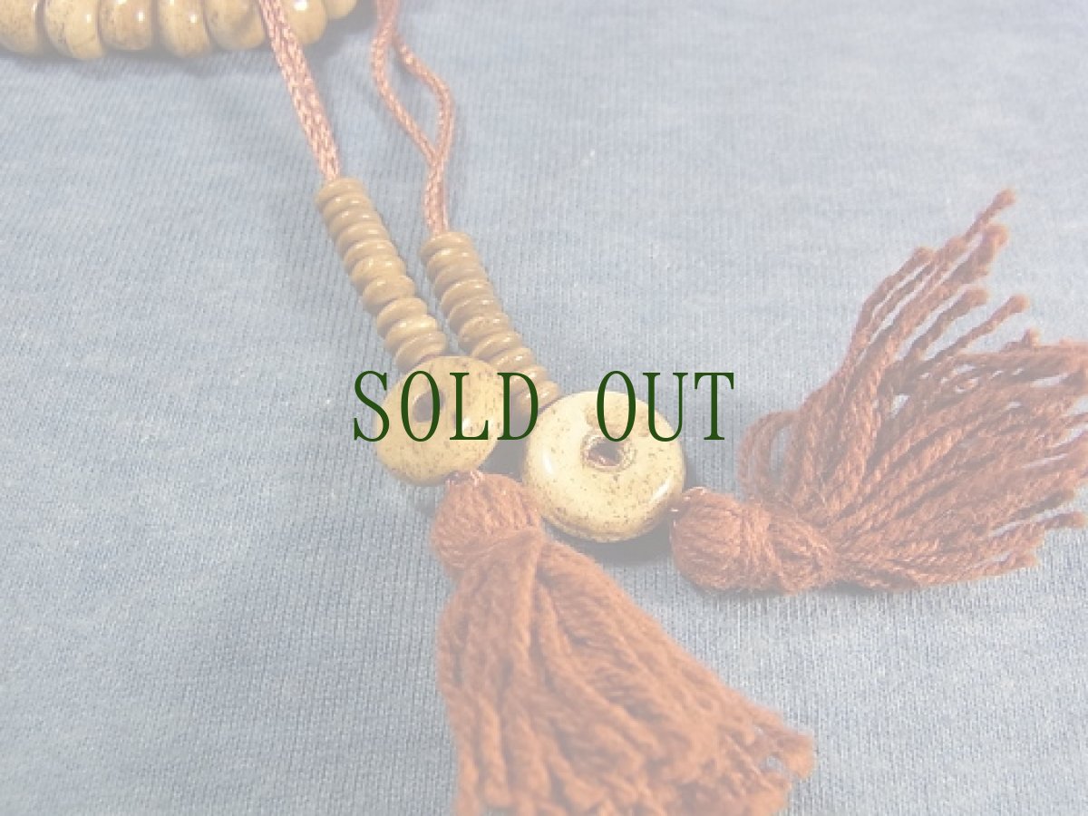 画像4: チベット・ヤクの骨の108玉御数珠（チベタンMALA） (4)