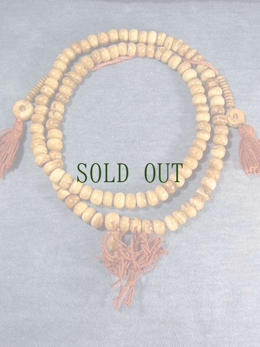 画像5: チベット・ヤクの骨の108玉御数珠（チベタンMALA） (5)