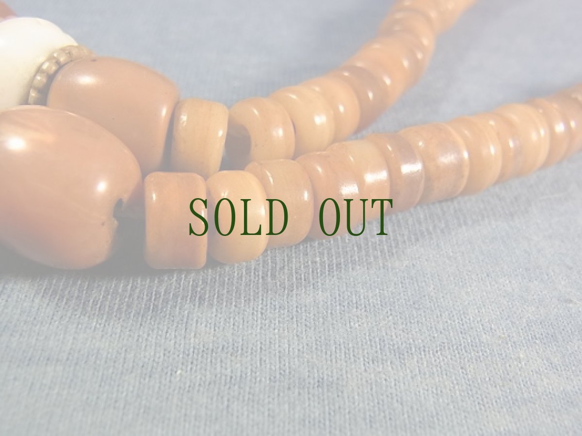 画像3: チベット・オールドヤクの骨の108玉念珠 (3)