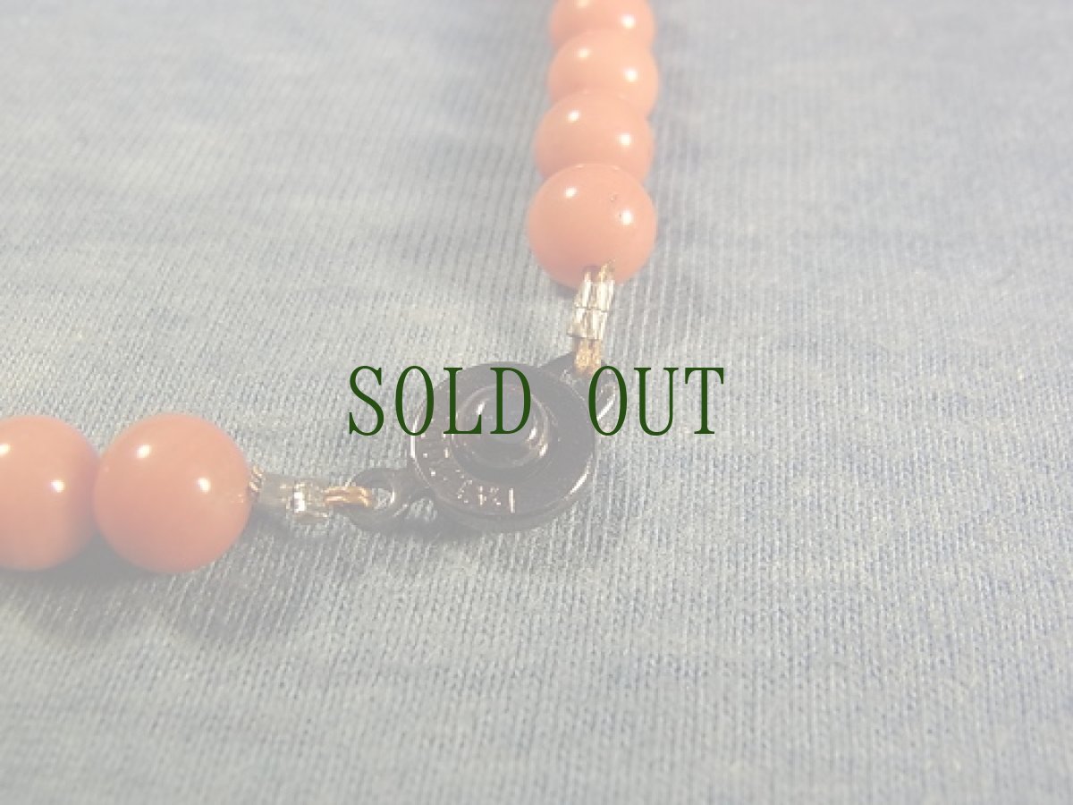 画像5: 天然珊瑚のネックレス (5)