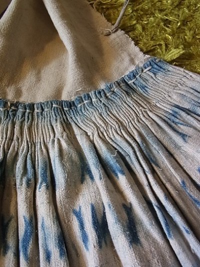 画像3: 貴州　烏蒙山区昭通式苗族(威寧)　藍染巻きスカート　1960年代　collection