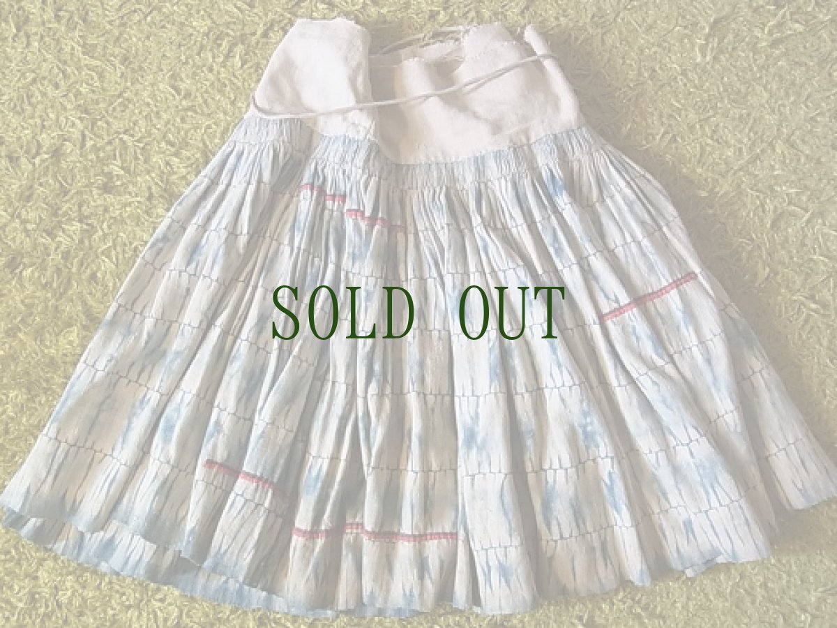 画像4: 貴州　烏蒙山区昭通式苗族(威寧)　藍染巻きスカート　1960年代　collection (4)