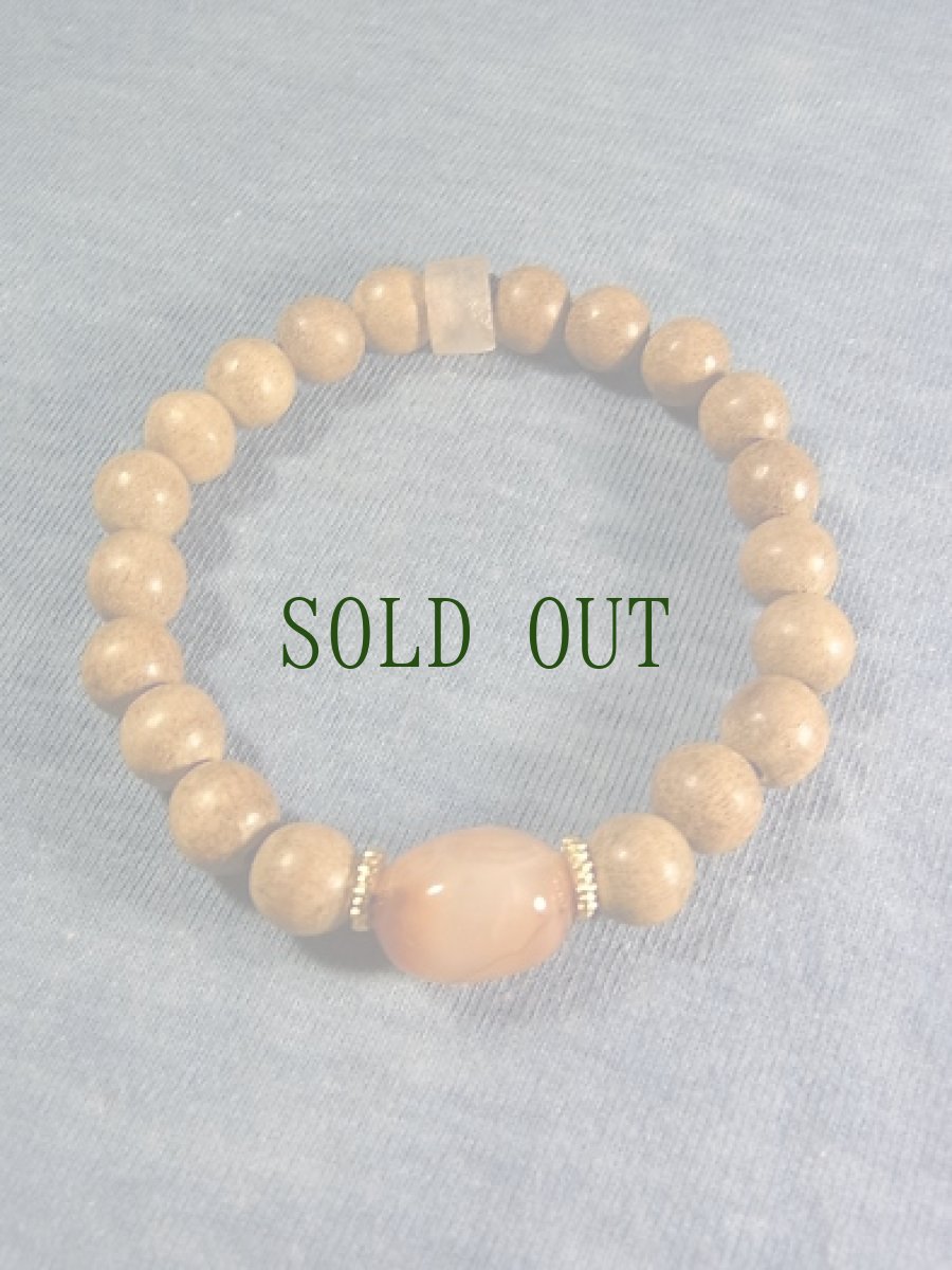 画像5: 金沙沈香(タニ沈香)とペマラカ、シリア発掘水晶のオリジナルブレスレット　 (5)