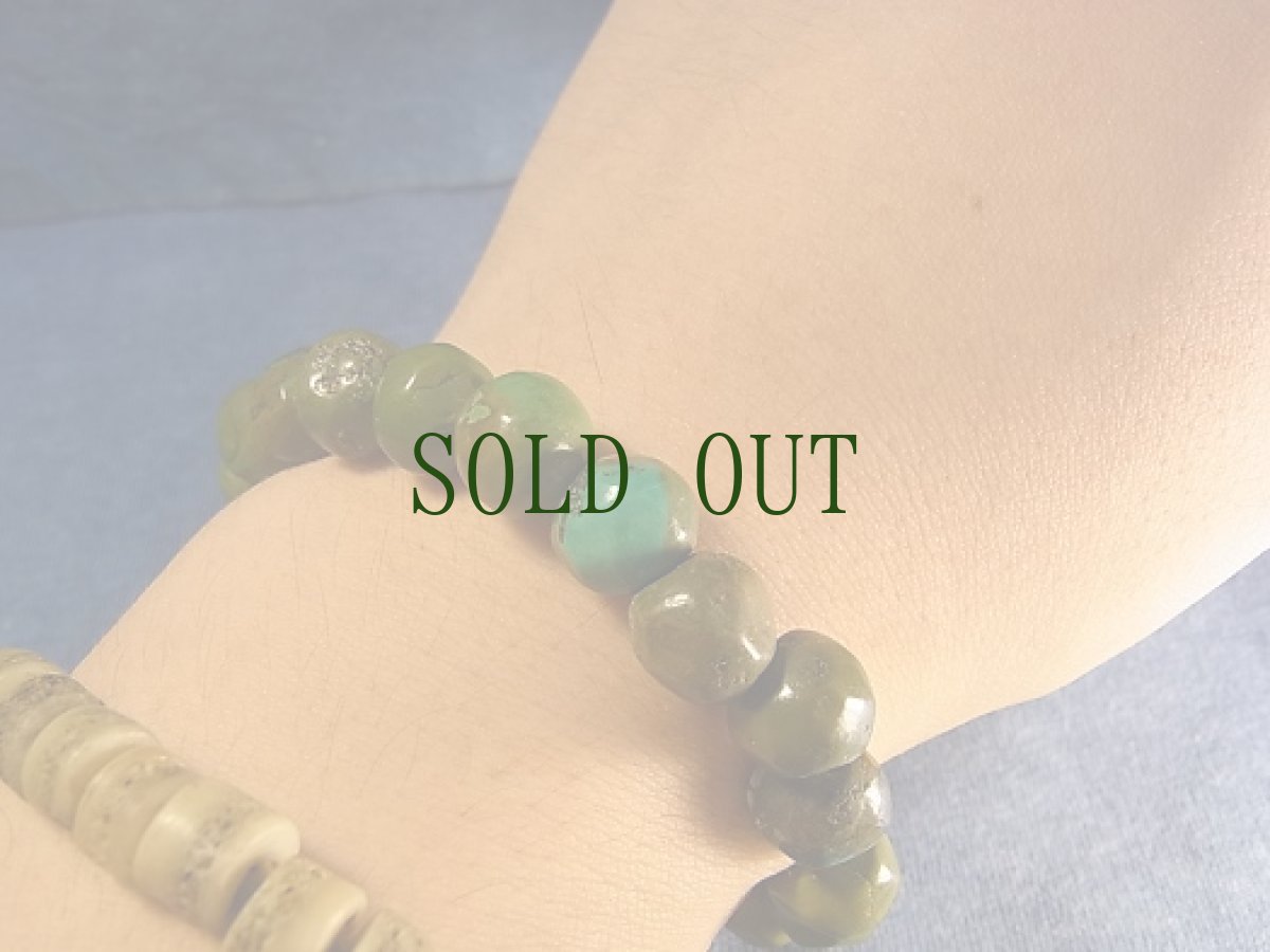 画像5: チベタンターコイズ（天然トルコ石）のブレスレット (5)