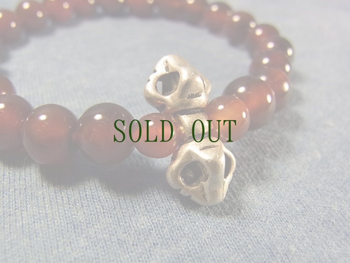 画像3: チベットアンデシン(血珠)とドルジェのブレスレット　 (3)