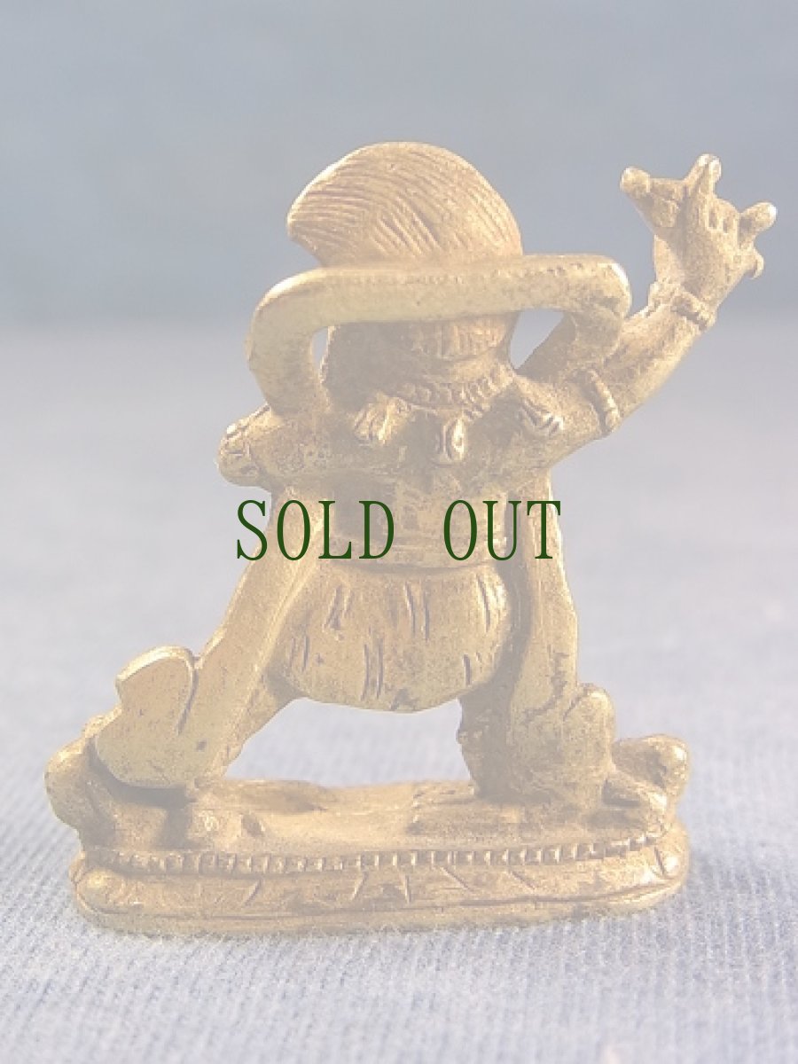 画像4: チャナドルジェ鍍金仏　（アンティーク・小仏）　ヴァジュラパー二、持金剛 (4)