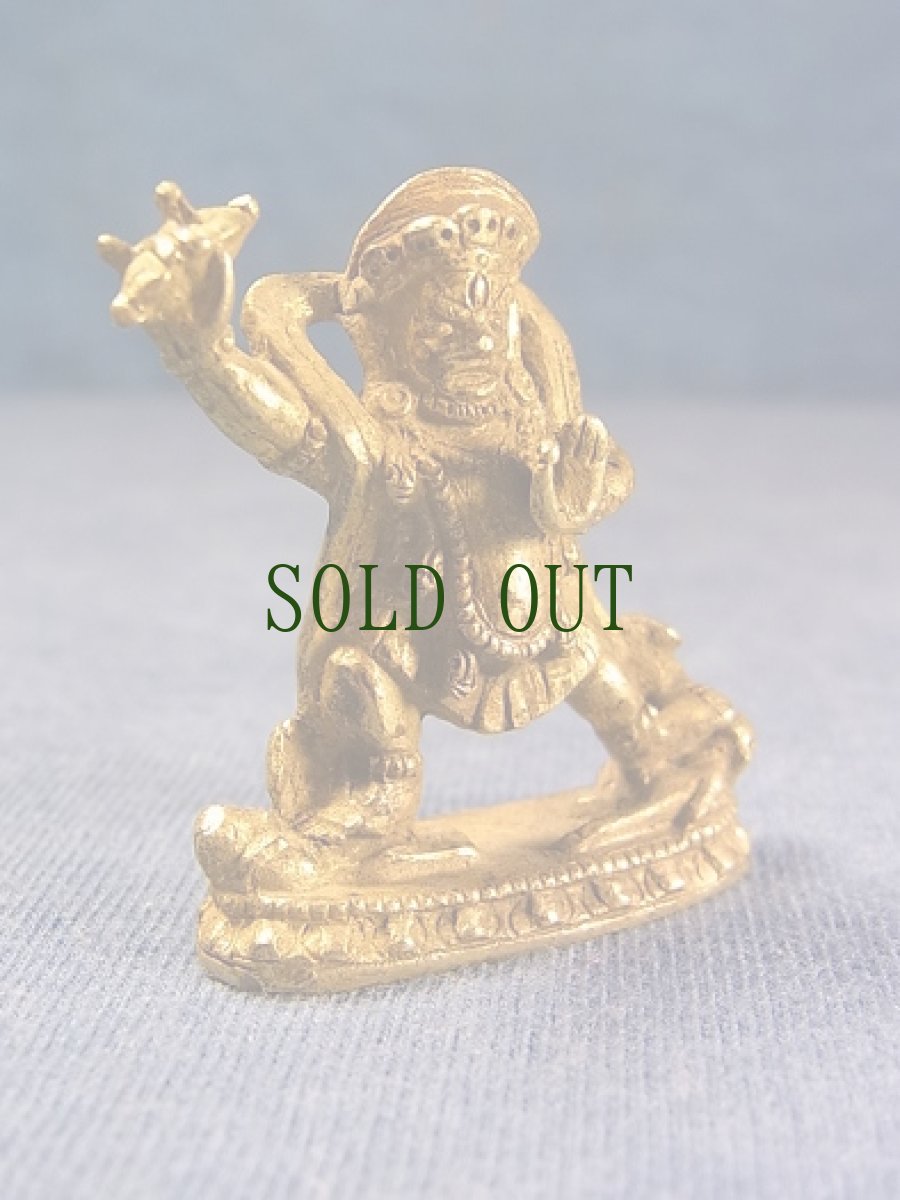 画像3: チャナドルジェ鍍金仏　（アンティーク・小仏）　ヴァジュラパー二、持金剛 (3)