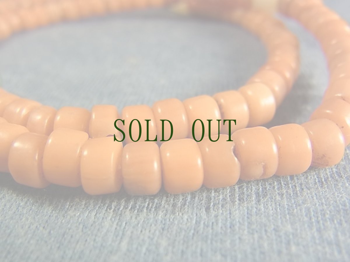 画像4: 珊瑚の108玉念珠ブレスレット　(チベタンMALA) (4)