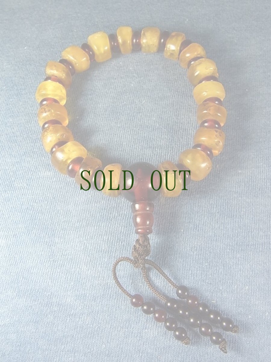 画像2: 琥珀のブレスレット (2)