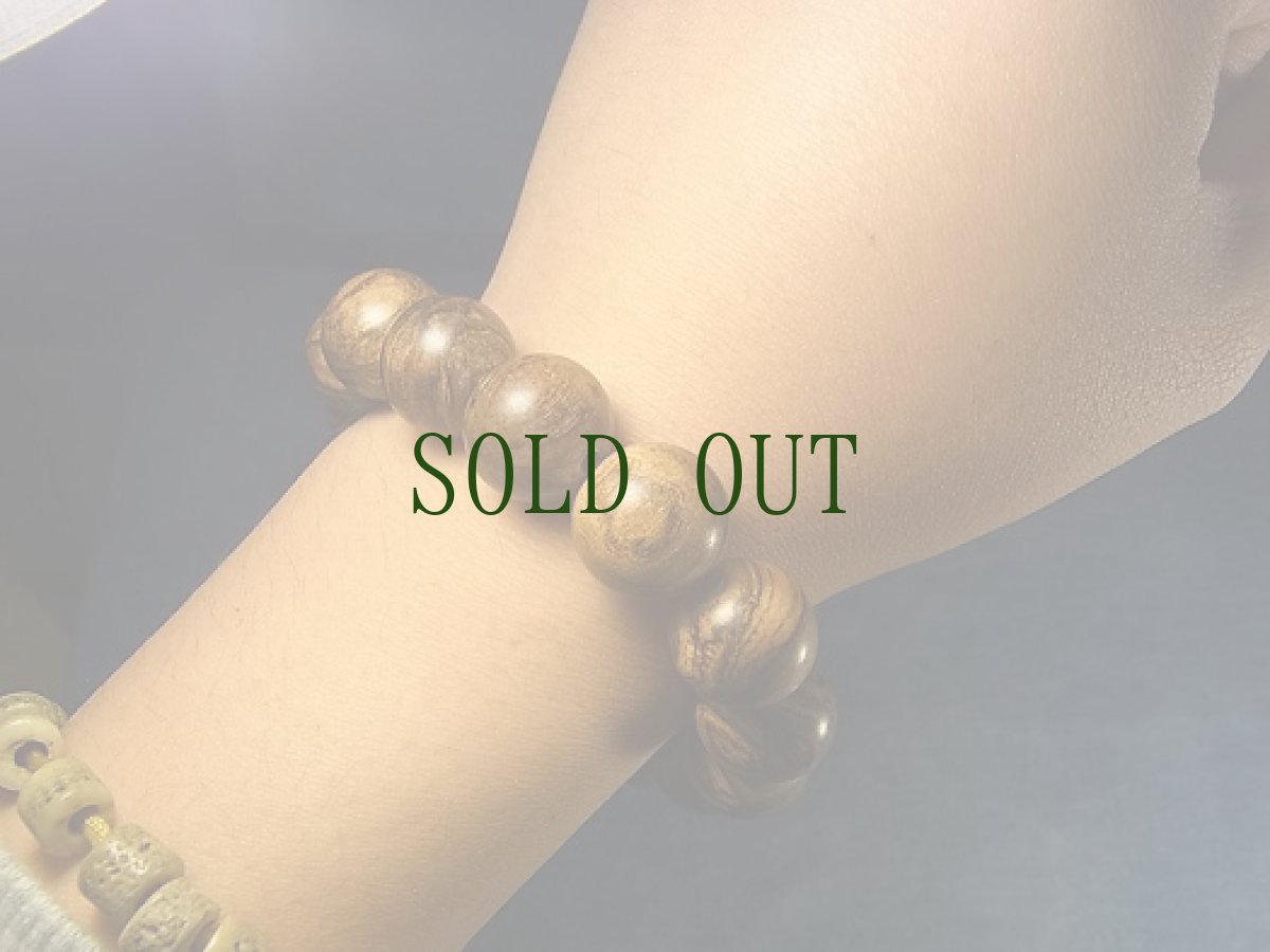 画像5: 奇楠沈香（花奇楠）の念珠ブレスレット　 (5)