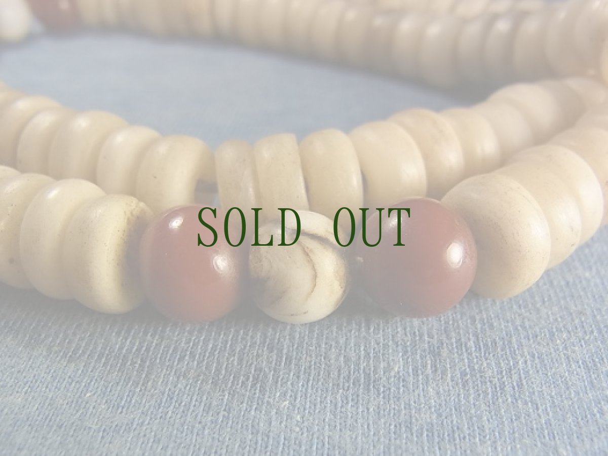 画像3: ヤクの骨の108玉御数珠(チベタン MALA ) (3)