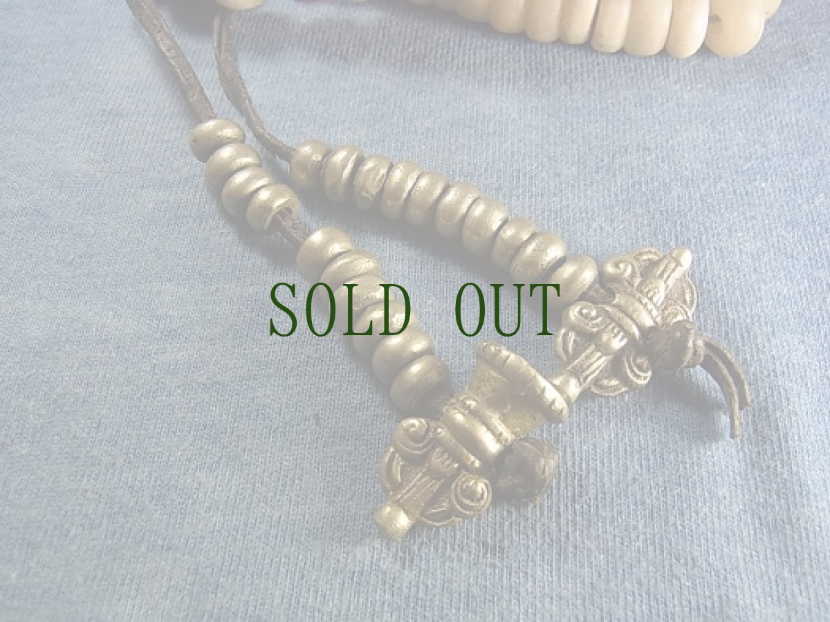 画像5: ヤクの骨の108玉御数珠(チベタン MALA ) (5)