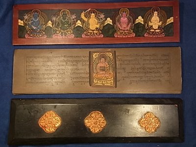 画像1: チベット密教の経文 (吉祥・如意・平安経)