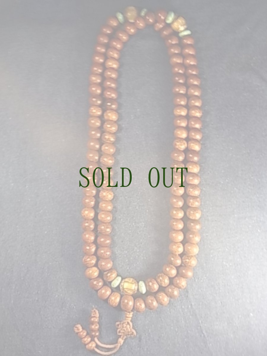 画像2: 星月菩提樹の108珠念珠(チベタンＭＡＬＡ) (2)