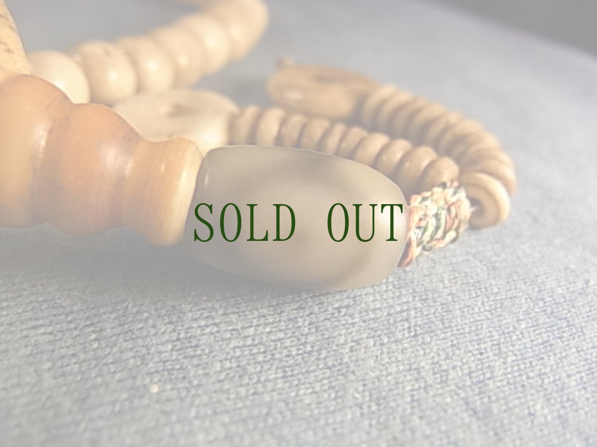 画像5: ヤクの骨の108玉御数珠(チベタン MALA ) (5)