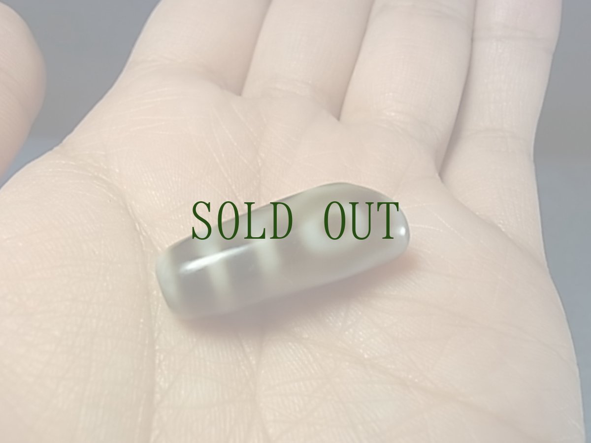 画像7: ジービーズ ３アイ（dzi mig sum pa） 三眼天珠(メンツェーカン) (7)