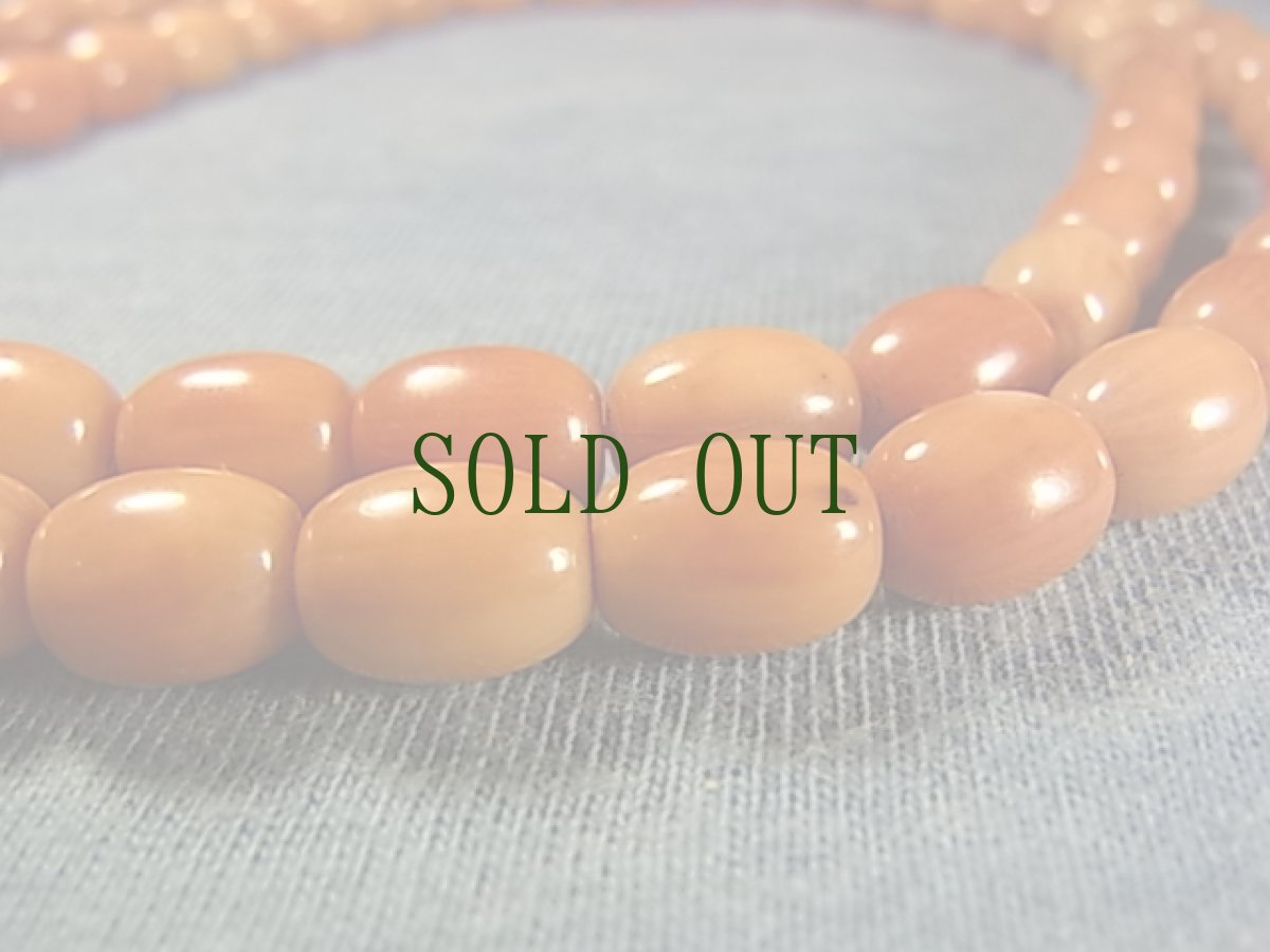 画像4: 珊瑚のネックレス　(チベタンコーラル ) (4)