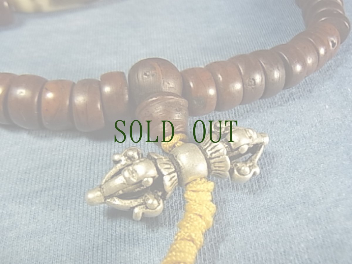 画像5: アンティーク　ジービーズ(antique dzi mig ni pa )と老鳳眼菩提樹の御数珠　(チベタン MALA )　10mm珠 (5)