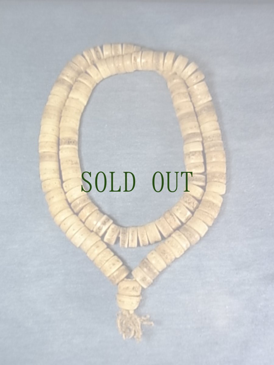 画像3: ヤクの骨の108玉御数珠(チベタン MALA ) (3)