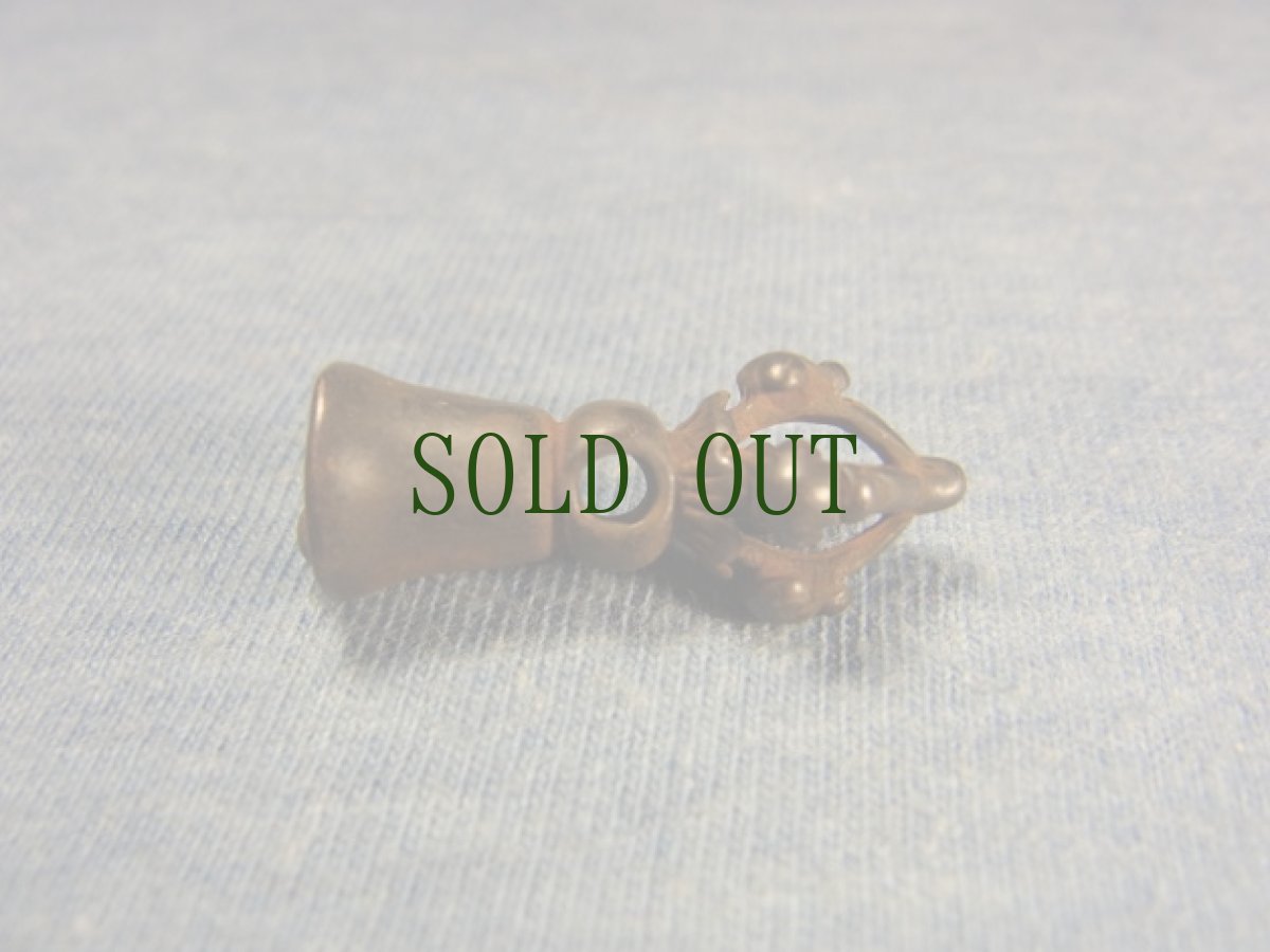 画像3: ティルプ(金剛鈴)　チベタンＭＡＬＡパーツ　銅製 (3)