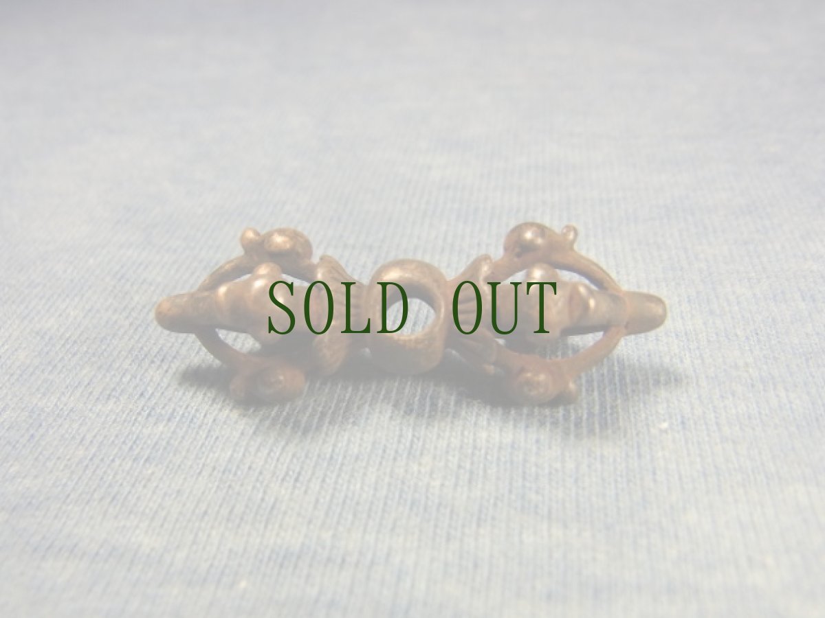 画像3: ドルジェ(金剛杵)　チベタンＭＡＬＡパーツ　銅製 (3)