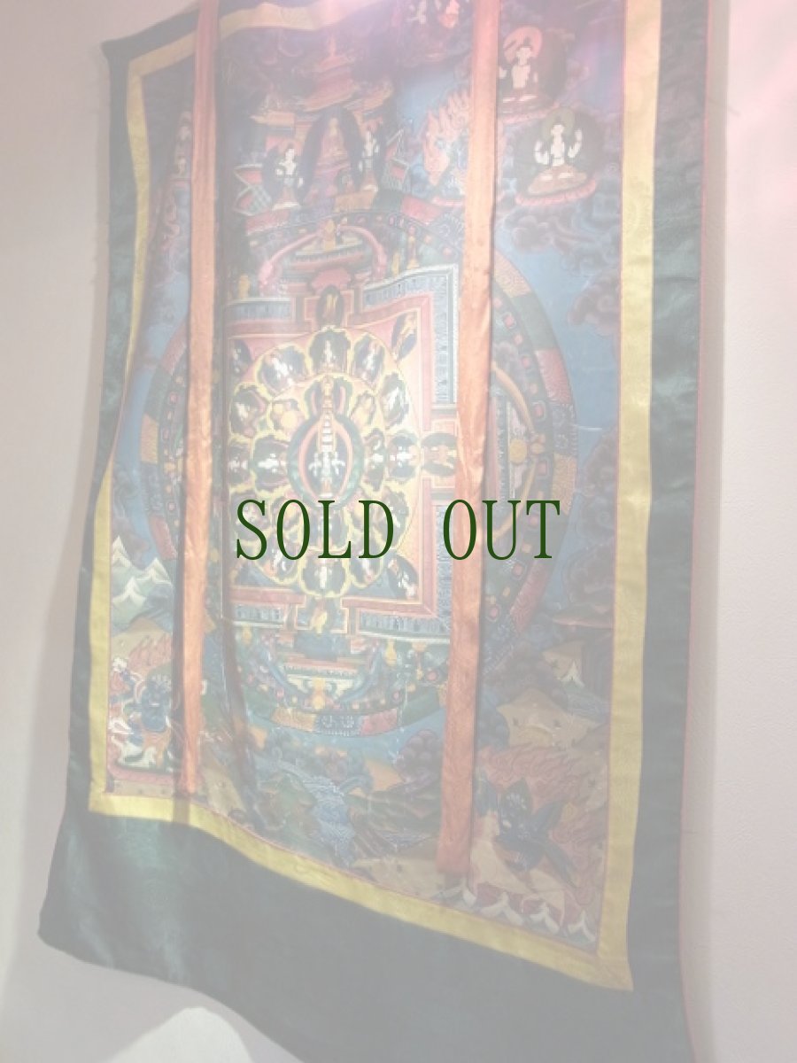 画像4: 観音菩薩の曼荼羅(チベットのタンカ）マンダラ　 (4)