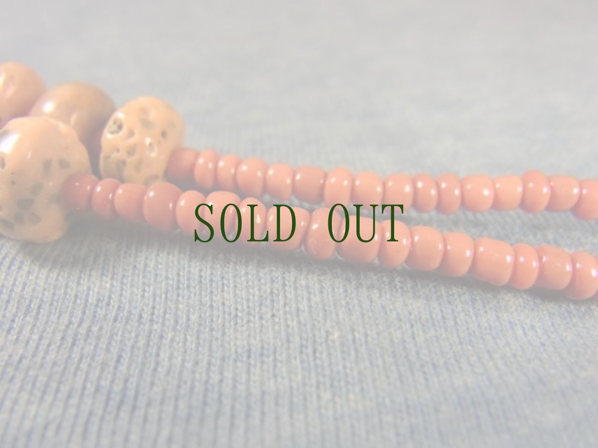 画像8: アンティーク・チベタンコーラル(山珊瑚)のネックレス (8)